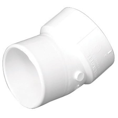 Charlotte Pipe And Foundry Charlotte Pipe 1-1/2 in. Hub X 1-1/2 in. D Spigot PVC Elbow 1 pk PVC003260600